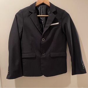 Kids Suit Set (Jacket & Pant) | Performance, Event, Formal | Black